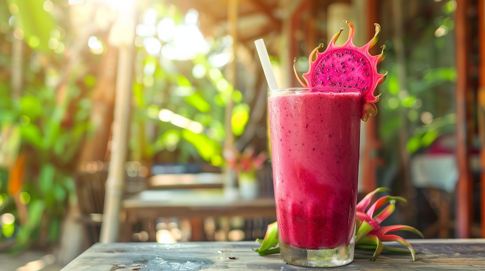 Dragon Fruit juice or smoothy