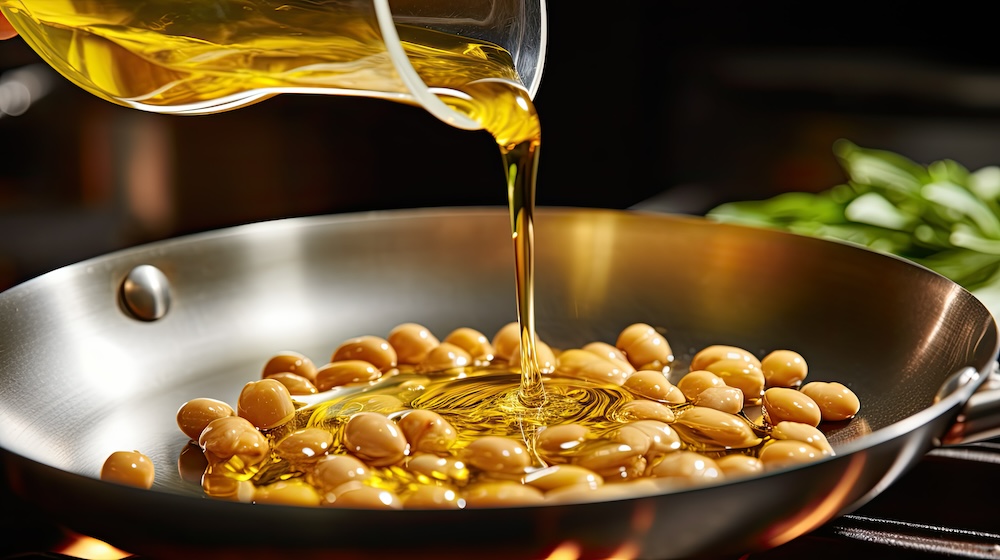 Soy bean oil is very high in Lineolic Acid