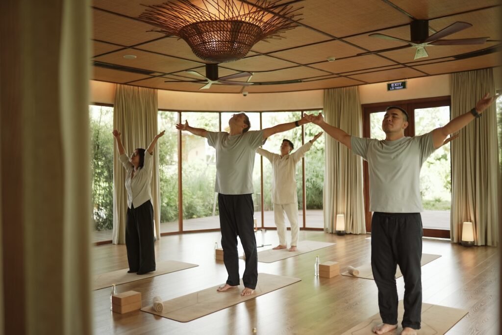 Vietnam Detox - Vietnamese Herbal Detox at Namia River Retreat - Yoga session