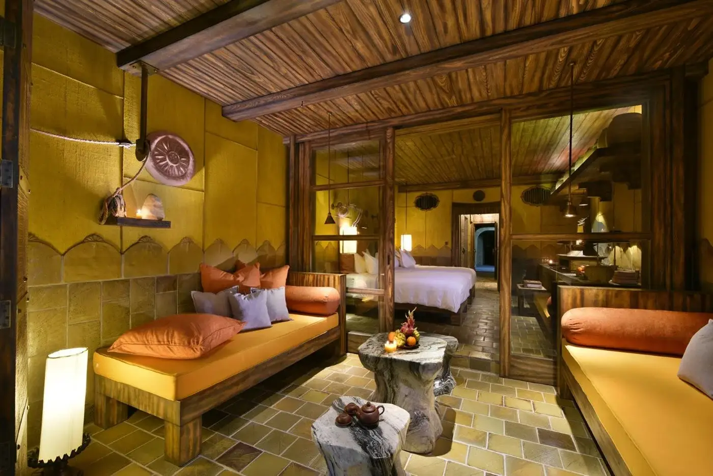 A quiet room at Legacy Yên Tử MGallery
